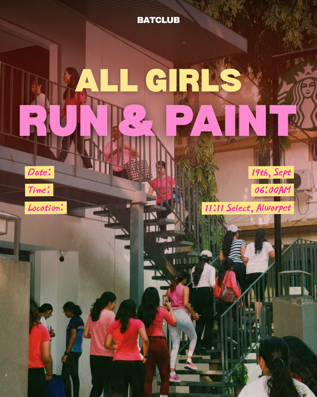 All Girls Run & Paint